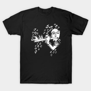 Whistle, Flute, Irish Music T-Shirt